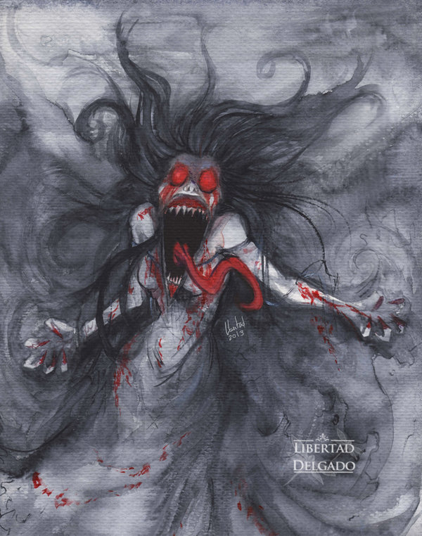 600x762 Scream Of The Banshee By Liberlibelula