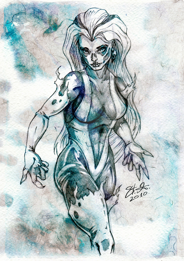 750x1066 Silver Banshee By Saintyak