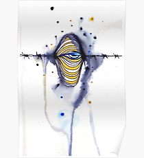 210x230 Barbed Wire Drawing Posters Redbubble