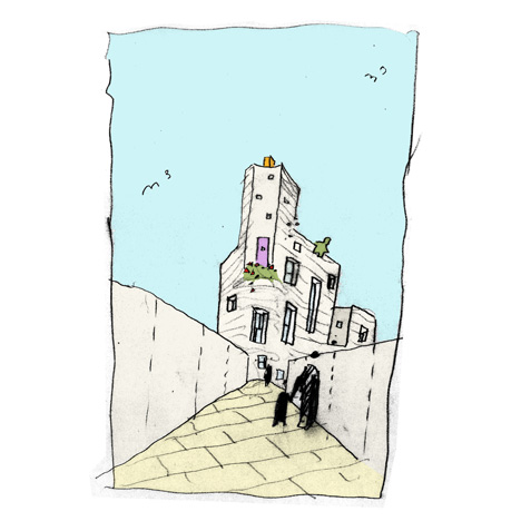 468x468 Fleet Street Hill By Peter Barber Architects Arch Drawing