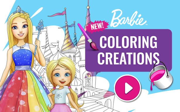 616x385 Coloring Creations Game Barbie
