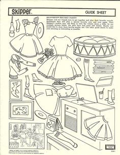 236x306 Miss Missy Paper Dolls Vintage Barbie Drawing Guide Portfolio