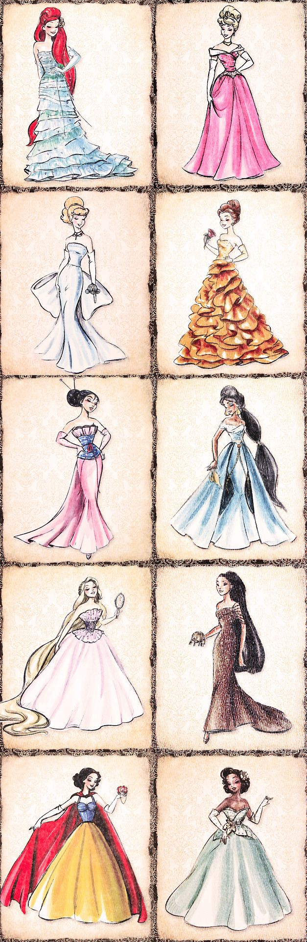 627x1920 Barbie Princess Dresses Sketches How To Draw Barbie