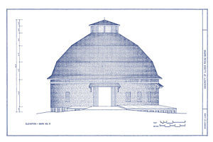 300x200 Vintage Barns Drawings
