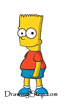 225x356 How To Draw Lisa Simpson