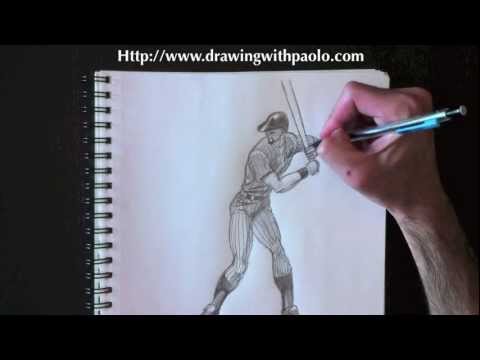 480x360 Drawing A Baseball Batter With Paolo Morrone