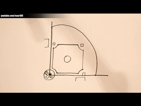 480x360 How To Draw A Baseball Field