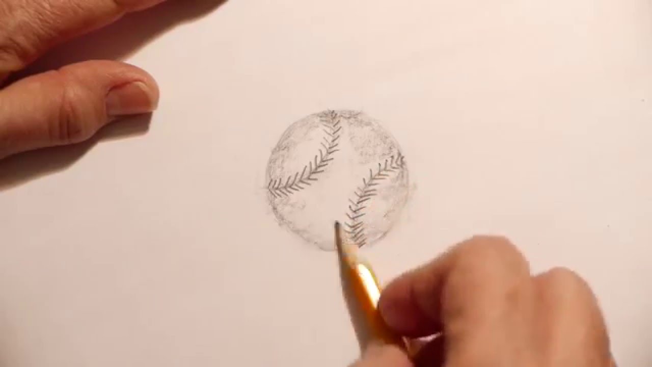 1280x720 How To Draw A Baseball