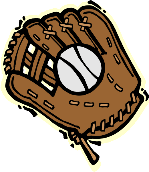521x600 Baseball Glove Illustration