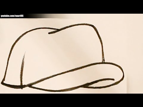 480x360 How To Draw A Baseball Hat