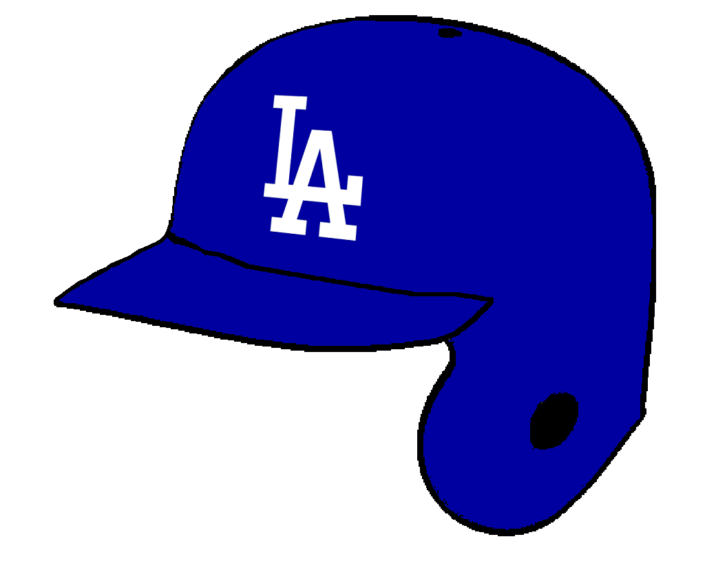 1056x816 Los Angeles Dodgers Batting Helmet By Chenglor55