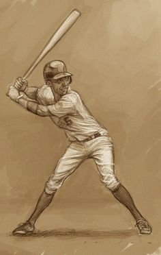 236x372 Sketchy Baseball Drawing Set By Rasterbird On @creativemarket