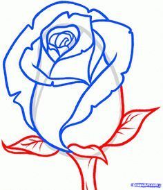 236x274 Roses Drawings Simple Rose Drawing House Decor