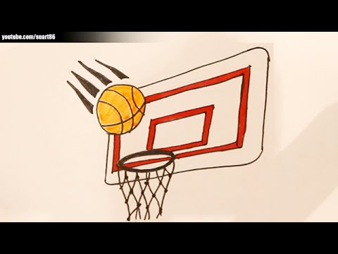 480x360 How To Draw A Basketball Hoop