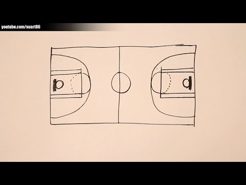 480x360 How To Draw A Basketball Court