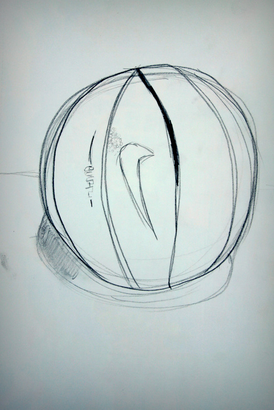 534x800 Listening To The Arts Unfinished Basketball Drawing