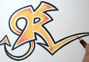 300x210 Graffiti Basketball Drawing