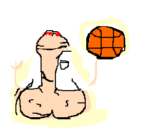 300x250 Penis In A Lab Coat Plays Basketball