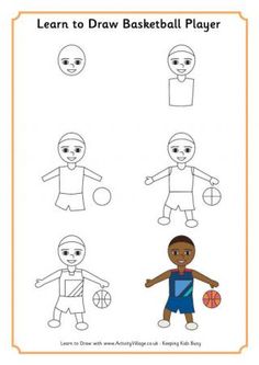 236x333 How To Draw A Basketball Step By Step Art Videos