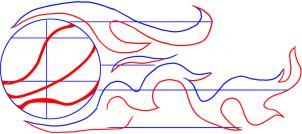 302x134 How To Draw Basketball Drawing Library Sketchbooks