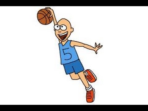 480x360 How To Draw A Basketball Player