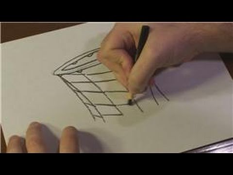 480x360 Drawing Lessons How To Draw A Basketball Net