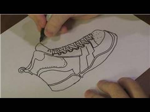 480x360 Drawing Lessons How To Draw Basketball Shoes