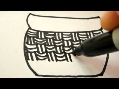480x360 How To Draw Easter Egg Basket Real Easy !!!