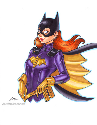 320x412 Copic Marker Drawing Of Barbara. ) She's Available On Ebay Https