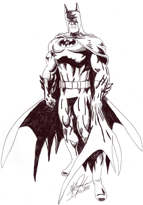 500x719 Batman Mel Lau