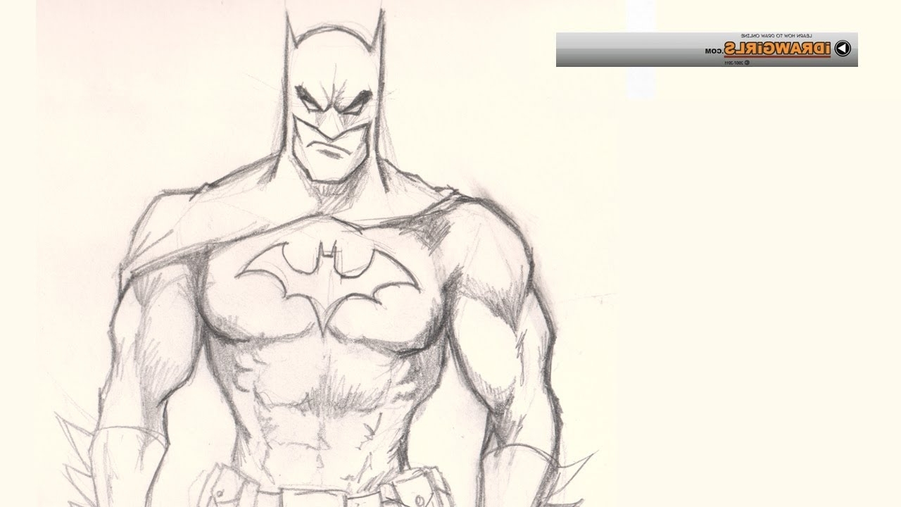 1280x720 Batman Drawing In Pencil Easy Batman Drawing In Pencil Sketch