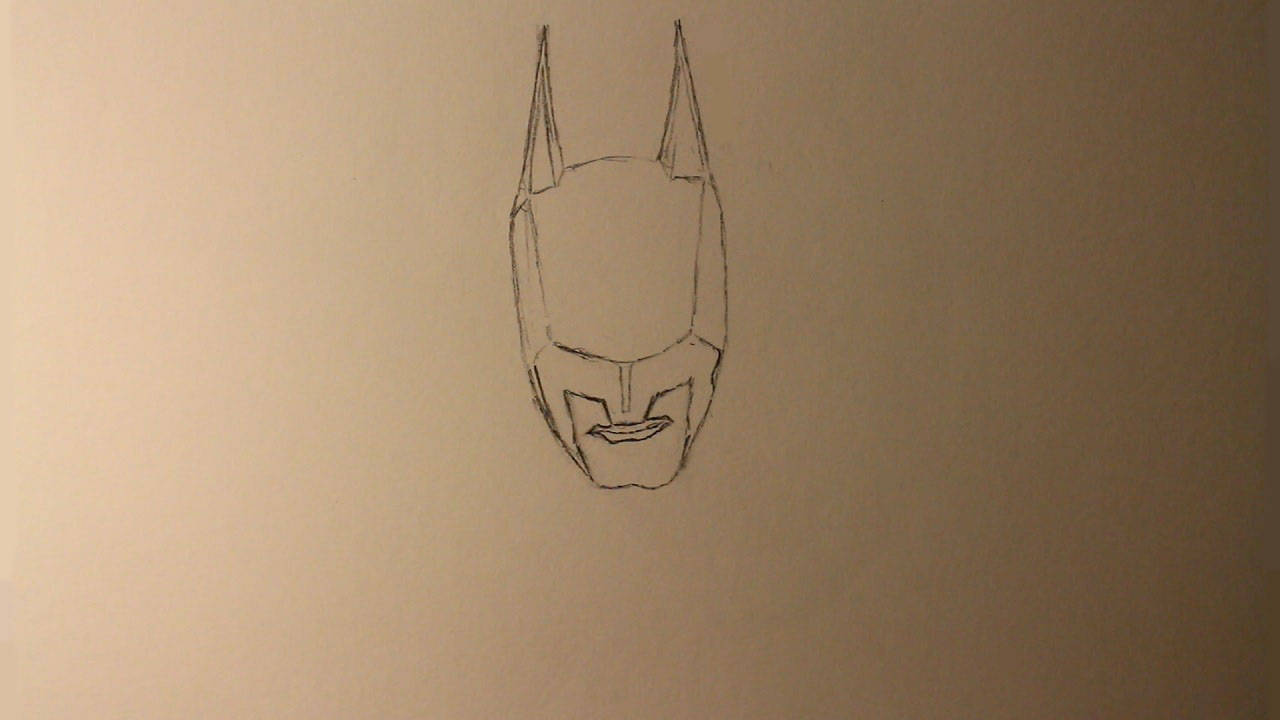 1280x720 How To Draw Batman From Batman Arkham Knight