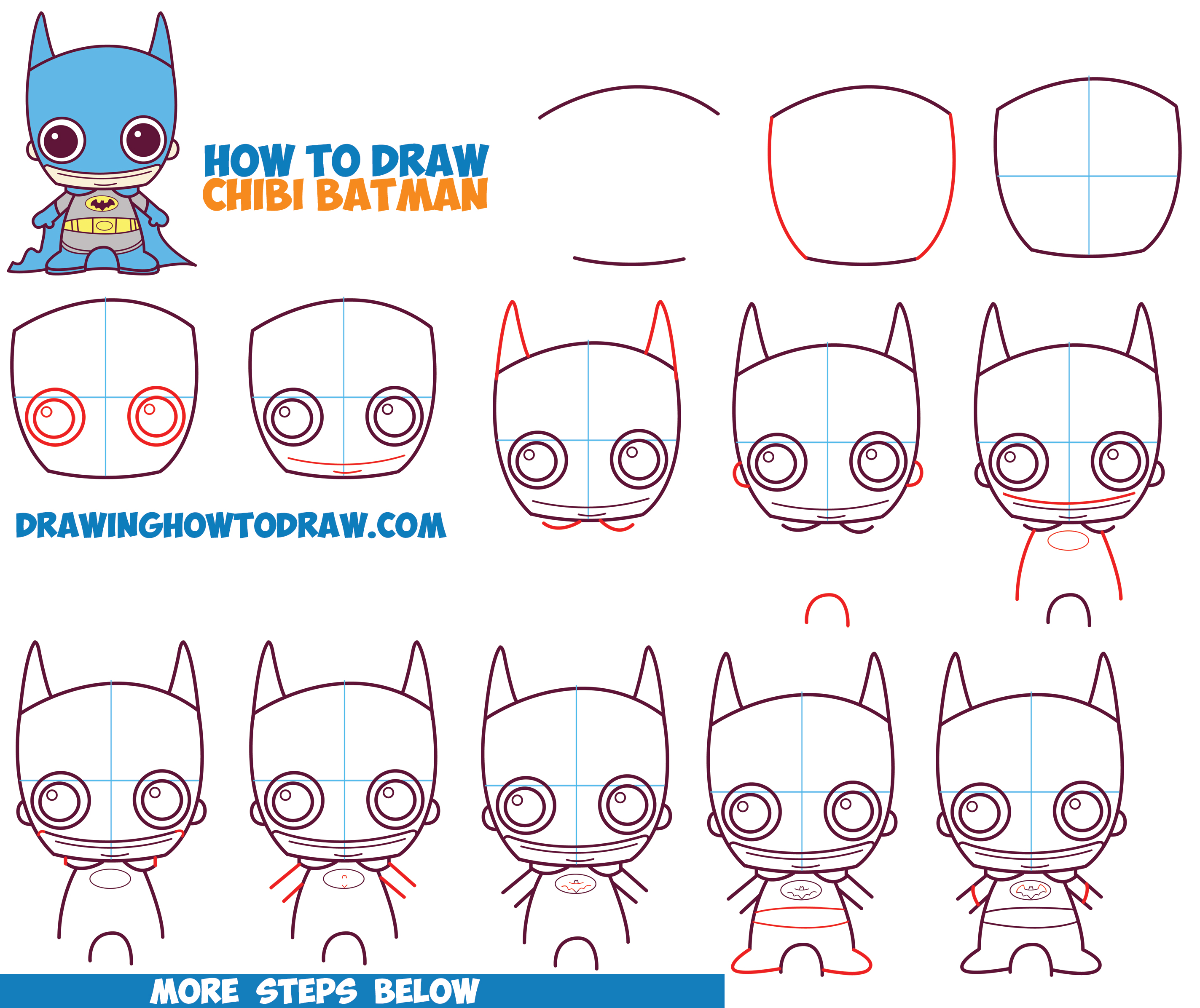 2847x2393 How To Draw Cute Chibi Batman From Dc Comics In Easy Step By Step