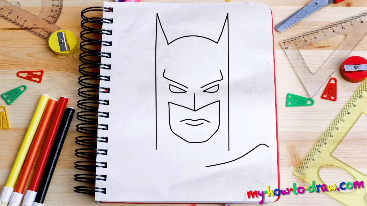 1280x720 How To Draw Batman