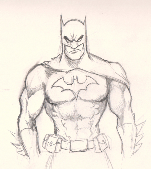 500x559 Very Cool Drawing Of Batman!!!!! Star Wars Batman And My