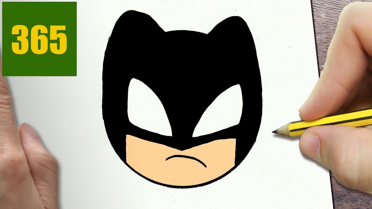 1280x720 How To Draw A Batman Logo Cute, Easy Step By Step Drawing Lessons