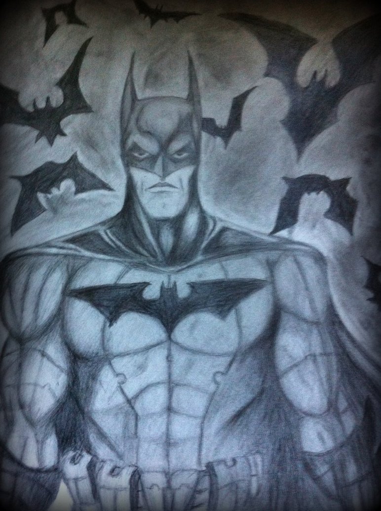 Batman Pencil Drawing at GetDrawings | Free download