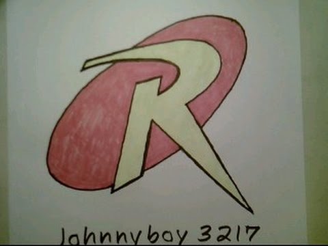 480x360 How To Draw Robin Logo Batman Bubby Marvel Civil War Comic Teen