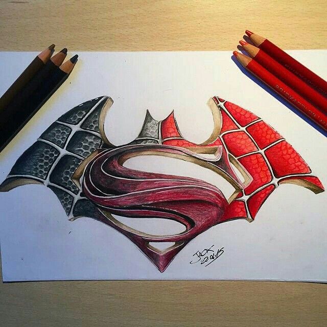 640x640 Batman Vs Superman Vs Spider Man Spiderman