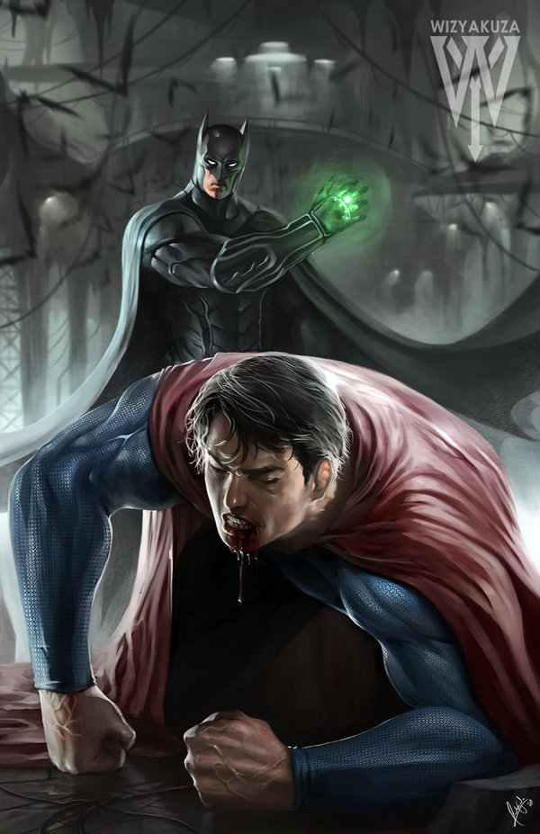 600x927 Batman Vs Superman By Wizyakuza