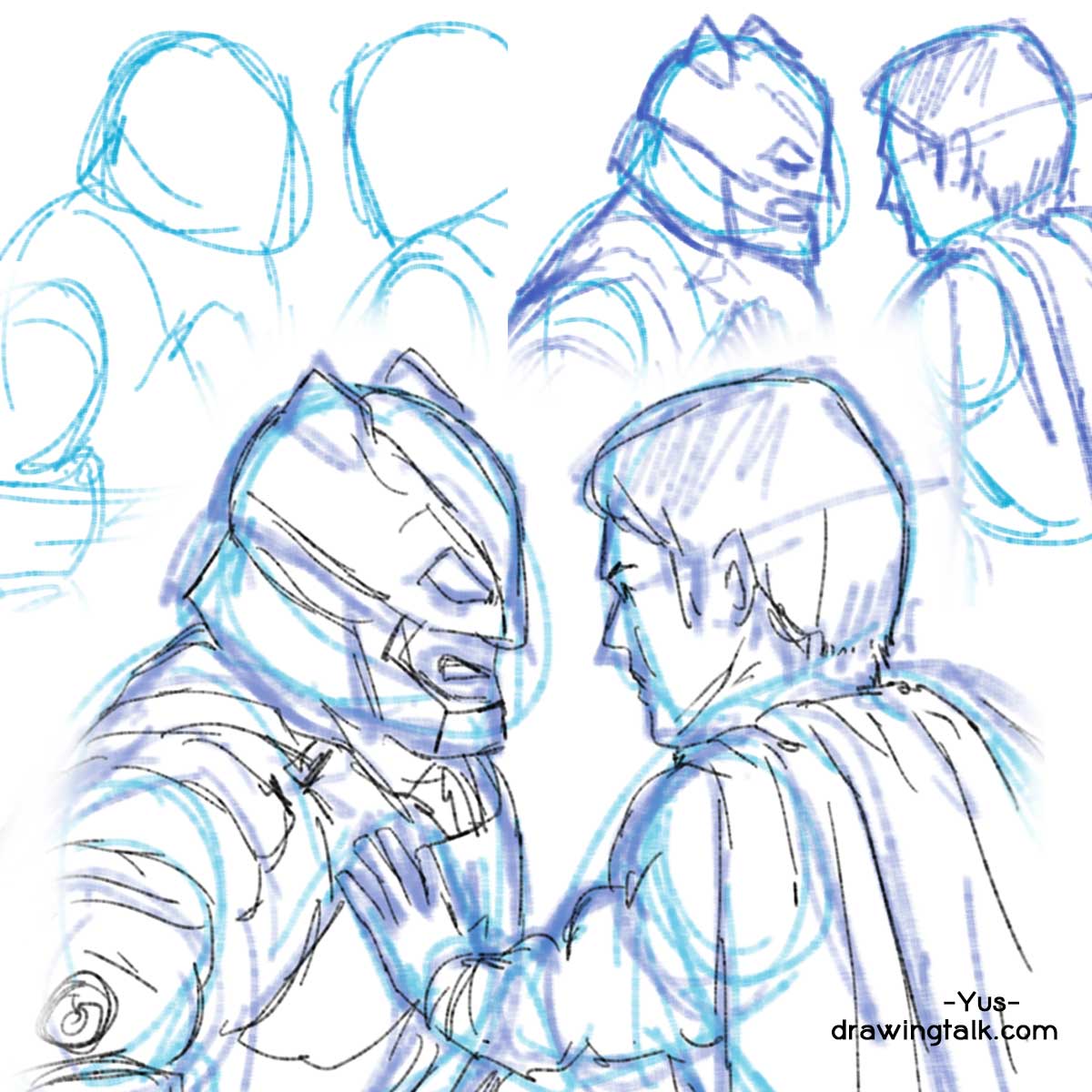 1200x1200 Easy Step By Step Drawings Of Batman V Superman, Including Wonder