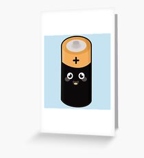 210x230 Batteries Drawing Greeting Cards Redbubble