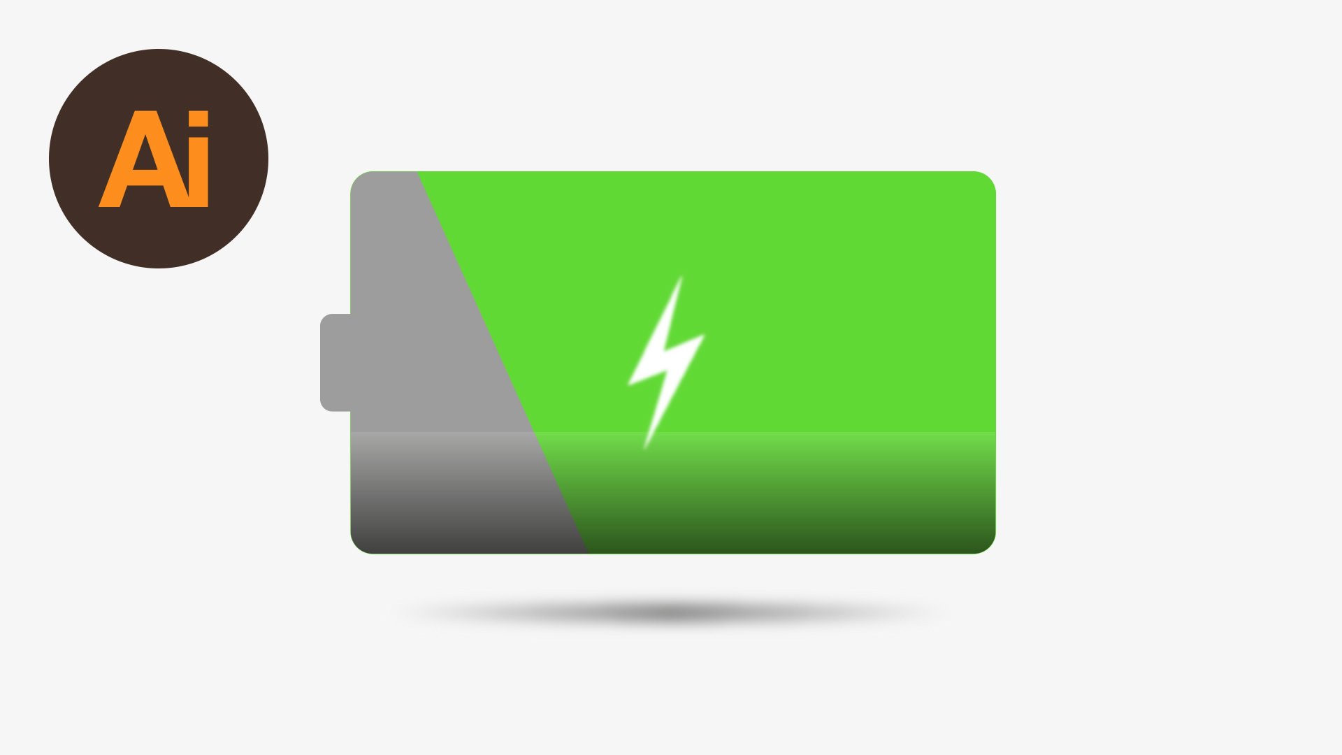 1920x1080 Learn How To Draw A Battery Icon In Adobe Illustrator Dansky