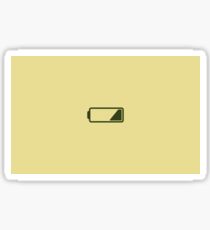 210x230 Low Battery Drawing Stickers Redbubble