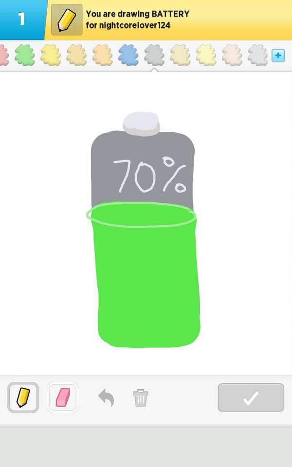 600x960 Draw Something Battery By B0mbini