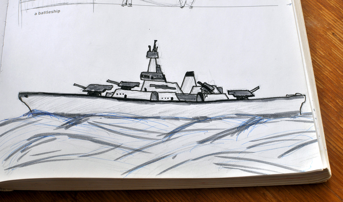1200x708 A Battleship 642 Things To Draw