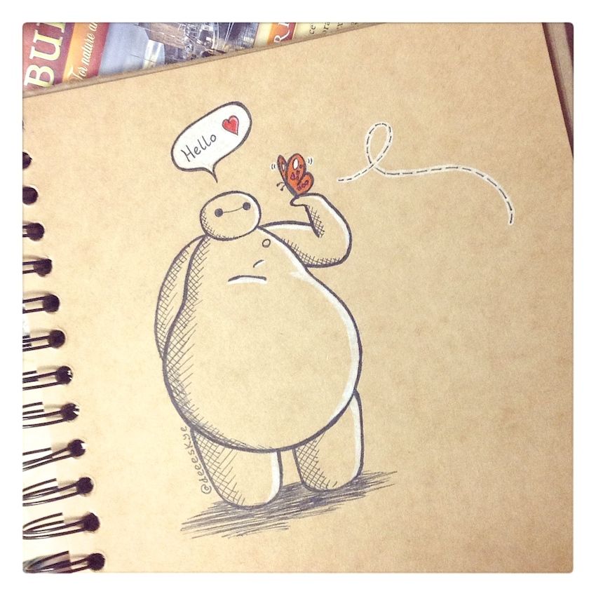 850x850 Pin By On Fan Art. Bh6 Baymax, Butterfly
