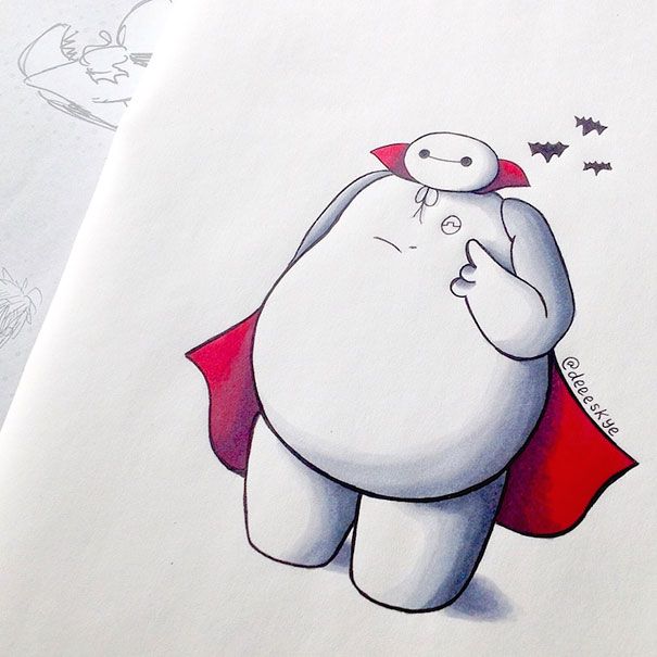 605x605 Disney Cosplay Big Hero 6 Baymax Demetria Skye 5 Artsy Fartsy