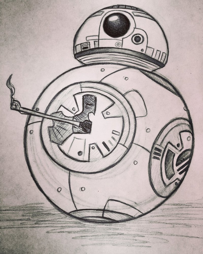 800x1000 Bb 8 Sketch By 7lisa