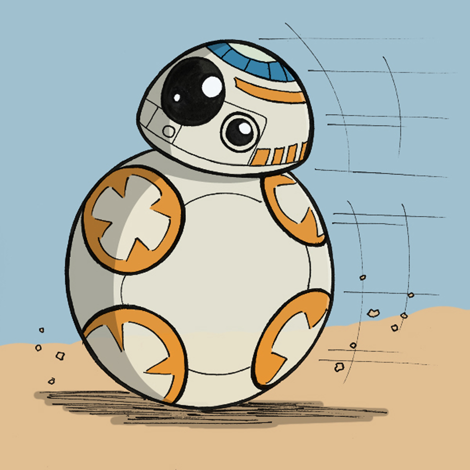 940x940 Bb 8 Dibujos Droid